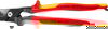 KNIPEX 95 18 225 StepCut® XL Cable shears with step cut insulating multi-component handle, VDE-tested burnished 234 mm