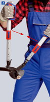 KNIPEX 95 32 038 Cable Shears (ratchet action) with telescopic handles with multi-component grips 570 mm