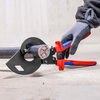 KNIPEX 95 32 315 A Cable Cutter (ratchet action) for steel wire armoured cables (SWA cable) with multi-component handles black lacquered 315 mm