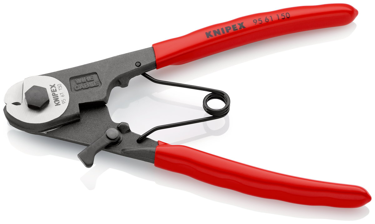 KNIPEX 95 61 150 Bowden Cable Cutter with plastic coating black atramentized 150 mm – Image 2 of 3