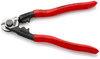 KNIPEX 95 61 190 Wire Rope Cutter forged plastic coated 190 mm