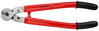KNIPEX 95 77 600 Wire Rope and ACSR-Cable Cutter with dipped insulation 600 mm