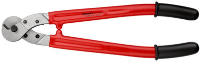 KNIPEX 95 77 600 Wire Rope and ACSR-Cable Cutter with dipped insulation 600 mm
