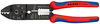 KNIPEX 97 21 215 C Crimping Pliers with multi-component grips black lacquered 230 mm