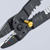 KNIPEX 97 22 240 Crimping Pliers with multi-component handles black lacquered 240 mm