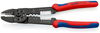 KNIPEX 97 32 240 Crimping Pliers with multi-component grips black lacquered 240 mm