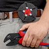 KNIPEX 97 33 02 MultiCrimp® Crimping Pliers with changer magazine with multi-component handles burnished 250 mm