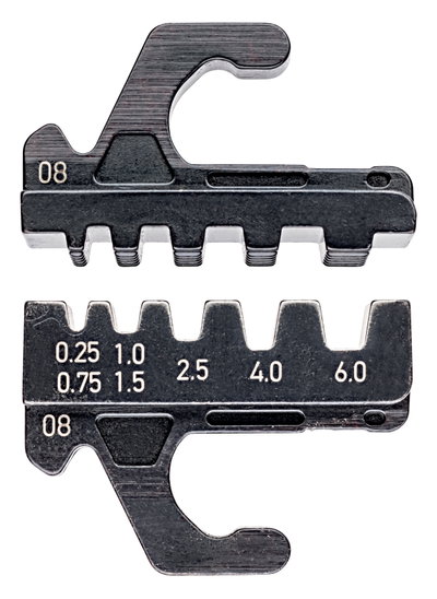 KNIPEX 97 39 08 Crimping die for insulated and non-insulated wire ferrules
