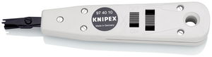 KNIPEX 97 40 10 Insertion tool for LSA-Plus and identical construction design 175 mm