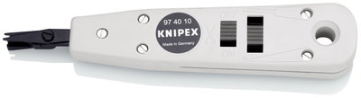KNIPEX 97 40 10 Insertion tool for LSA-Plus and identical construction design 175 mm