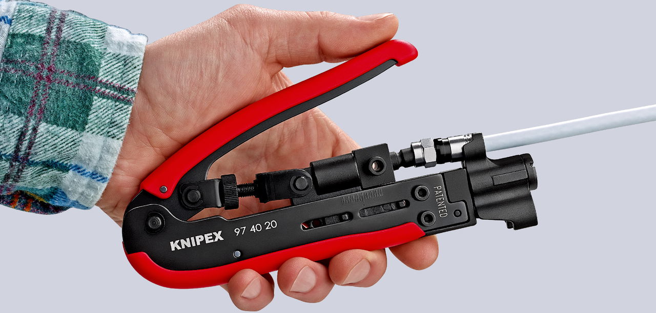 KNIPEX 97 40 20 SB Compression Tool  175 mm – Image 4 of 5
