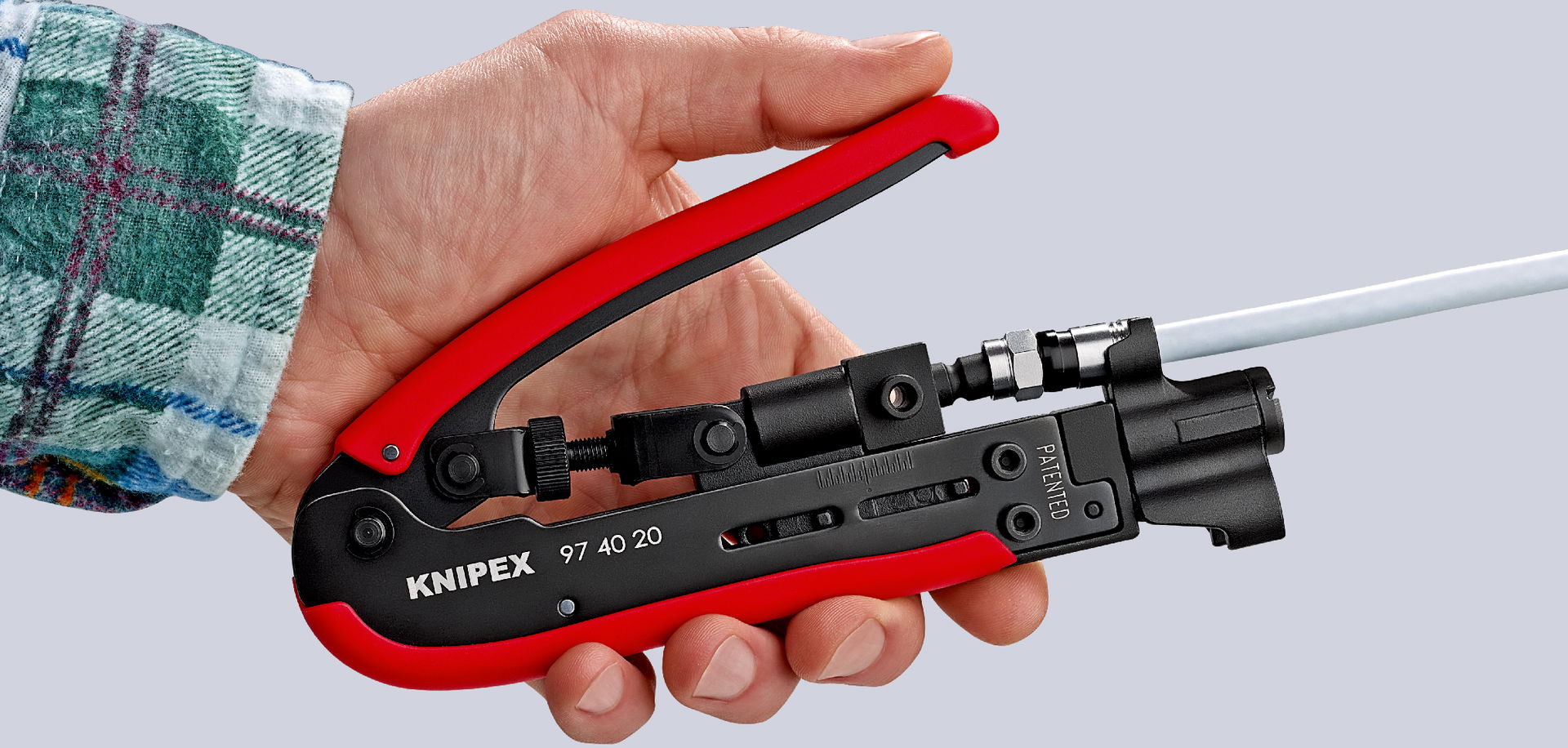 KNIPEX 97 40 20 SB Compression Tool  175 mm – Image 4 of 5