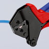 KNIPEX 97 43 200 A Crimp System Pliers for exchangeable crimping dies with multi-component handles burnished 200 mm