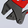 KNIPEX 97 43 200 Crimp System Pliers for exchangeable crimping dies with multi-component grips burnished 200 mm