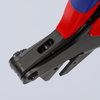 KNIPEX 97 43 200 Crimp System Pliers for exchangeable crimping dies with multi-component grips burnished 200 mm