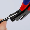 KNIPEX 97 43 200 Crimp System Pliers for exchangeable crimping dies with multi-component grips burnished 200 mm