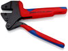 KNIPEX 97 43 200 A Crimp System Pliers for exchangeable crimping dies with multi-component handles burnished 200 mm