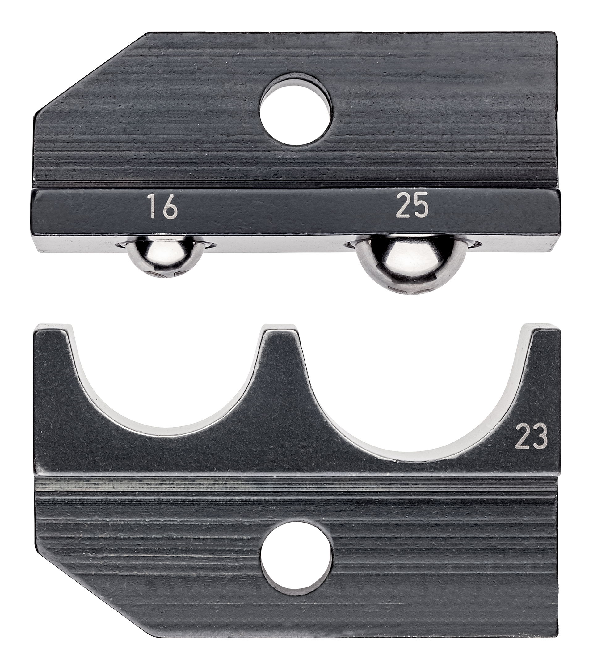 KNIPEX 97 49 23 Crimping die for non-insulated tube and crimp cable lugs and non-insulated butt and crimp connectors in accordance with DIN 46341 