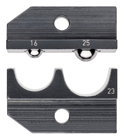 KNIPEX 97 49 23 Crimping die for non-insulated crimp terminals, tube and compression cable lugs in accordance with DIN 46234 and DIN 46235 and non-insulated crimp, butt and press connectors in accordance with DIN 46341 and DIN 46267