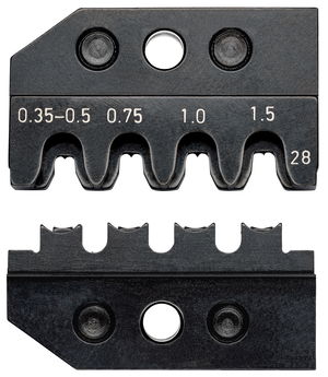 KNIPEX 97 49 28 Crimping die For connectors of the AMP Superseal 1.5 series from Tyco Electronics