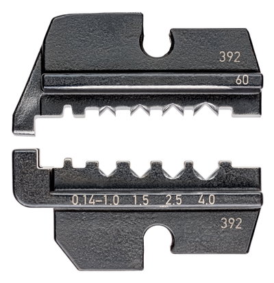 KNIPEX 97 49 60 Crimping die for turned contacts (HTS + Harting)