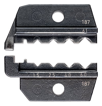 KNIPEX 97 49 61 Crimping die for turned contacts (Harting)
