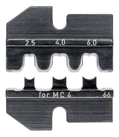 KNIPEX 97 49 66 Crimping die for solar cable connectors MC4 (Multi-Contact)