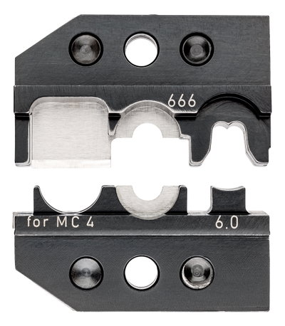KNIPEX 97 49 66 6 Crimping die for solar cable connectors MC4 (Multi-Contact) cutting - stripping - crimping