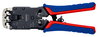 KNIPEX 97 51 12 Crimping Pliers for Western plugs with multi-component grips burnished 200 mm