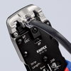 KNIPEX 97 51 12 Crimping Pliers for Western plugs with multi-component grips burnished 200 mm