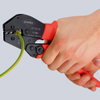 KNIPEX 97 52 13 SB Crimping Pliers for two-hand operation with non-slip plastic grips burnished 250 mm