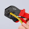 KNIPEX 97 52 18 Crimping Pliers for two-hand operation with non-slip plastic coating burnished 250 mm