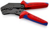 KNIPEX 97 52 20 Crimping Pliers short design with multi-component grips burnished 195 mm