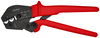 KNIPEX 97 52 23 Crimping Pliers for two-hand operation with non-slip plastic grips burnished 250 mm
