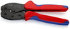 KNIPEX 97 52 34 SB PreciForce Crimping Pliers with multi-component handles burnished 220 mm