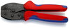 KNIPEX 97 52 38 SB PreciForce Crimping Pliers with multi-component handles burnished 220 mm