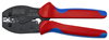 KNIPEX 97 52 42 6 SB PreciForce Crimping pliers for MC4®/MC4® Evo 2 connectors with non-slip plastic grips burnished 220 mm