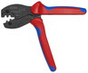KNIPEX 97 52 42 6 SB PreciForce Crimping pliers for MC4®/MC4® Evo 2 connectors with non-slip plastic grips burnished 220 mm