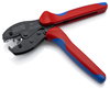KNIPEX 97 52 42 6 SB PreciForce Crimping pliers for MC4®/MC4® Evo 2 connectors with non-slip plastic grips burnished 220 mm