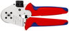 KNIPEX 97 52 63 Four-Mandrel Crimping Pliers for turned contacts with multi-component grips chrome-plated 180 mm
