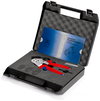 KNIPEX 97 52 63 Four-Mandrel Crimping Pliers for turned contacts with multi-component grips chrome-plated 180 mm