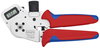 KNIPEX 97 52 63 DG A Four-Mandrel Crimping Pliers for turned contacts with multi-component handles chrome-plated 175 mm