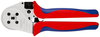 KNIPEX 97 52 65 Four-Mandrel Crimping Pliers for turned contacts with multi-component grips chrome-plated 230 mm