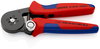 KNIPEX 97 53 04 SB Self-Adjusting Crimping Pliers for wire ferrules with lateral access with multi-component handles burnished 180 mm