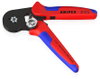 KNIPEX 97 53 14 Self-Adjusting Crimping Pliers for wire ferrules with lateral access with multi-component grips burnished 180 mm