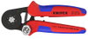 KNIPEX 97 53 14 Self-Adjusting Crimping Pliers for wire ferrules with lateral access with multi-component grips burnished 180 mm