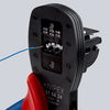 KNIPEX 97 54 25 Crimping Pliers for micro plugs parallel crimping For connectors in the Micro-Fit series from Molex LLC with multi-component grips burnished 190 mm