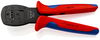 KNIPEX 97 54 26 Crimping Pliers for micro plugs parallel crimping for crimping connectors in the Mini-Fit® series from Molex LLC with multi-component grips burnished 190 mm