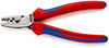 KNIPEX 97 72 180 Crimping Pliers for wire ferrules with multi-component grips 180 mm