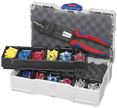 KNIPEX 97 90 25 Crimp Assortment for cable connectors 265 mm